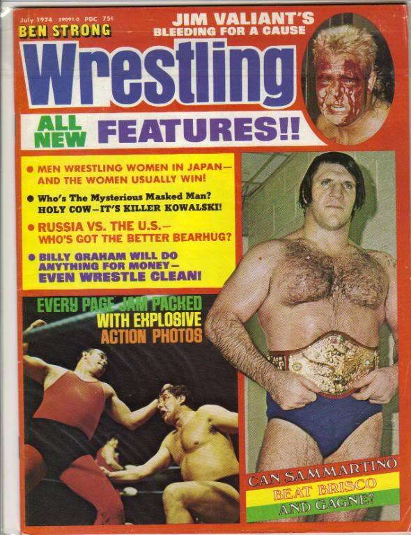 Ben strong July 1974 Magazine PWcatalog