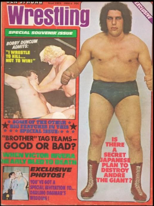 Ben strong September 1975 Magazine PWcatalog