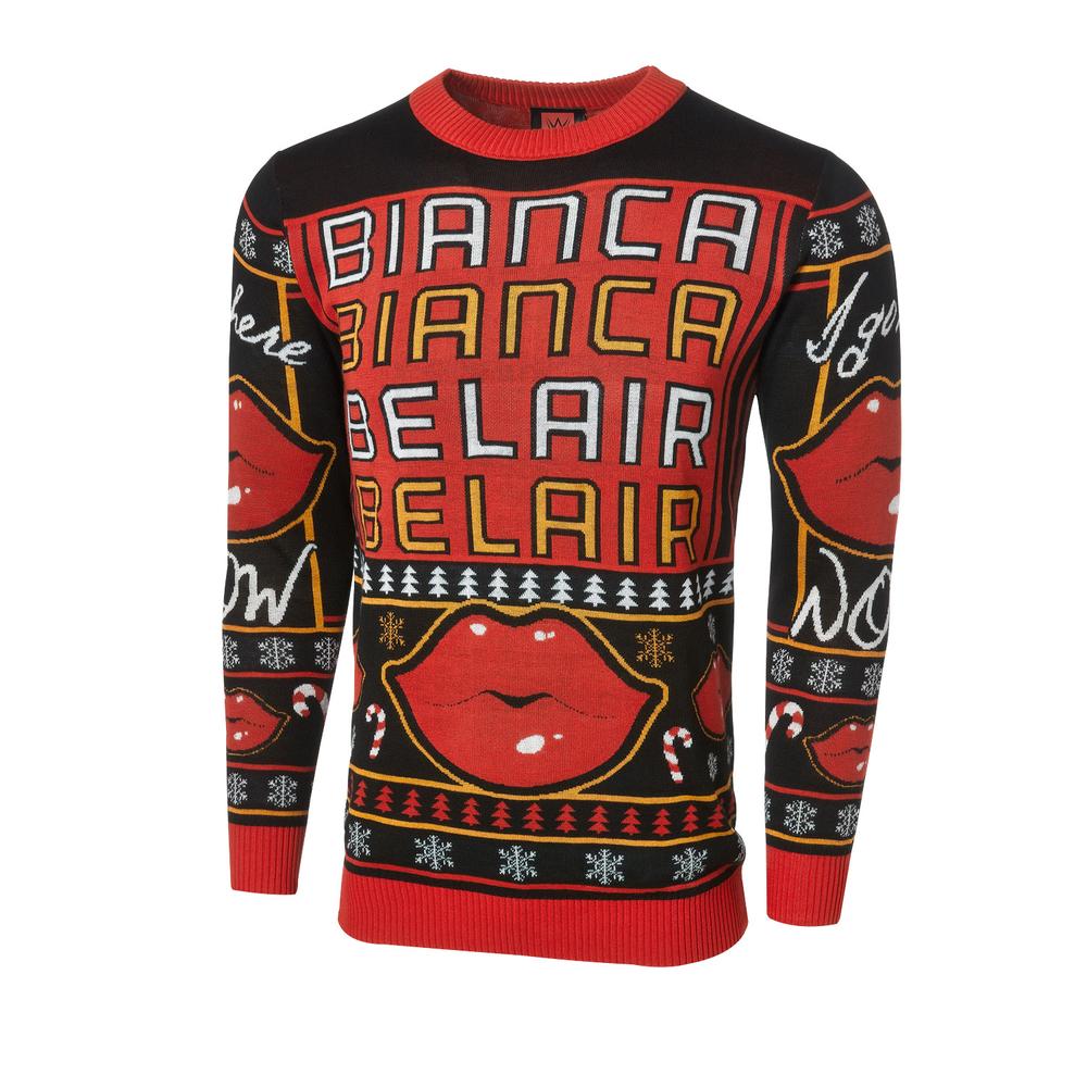 Bianca Belair Ugly Holiday 2021 Knit Sweater Pwcatalog