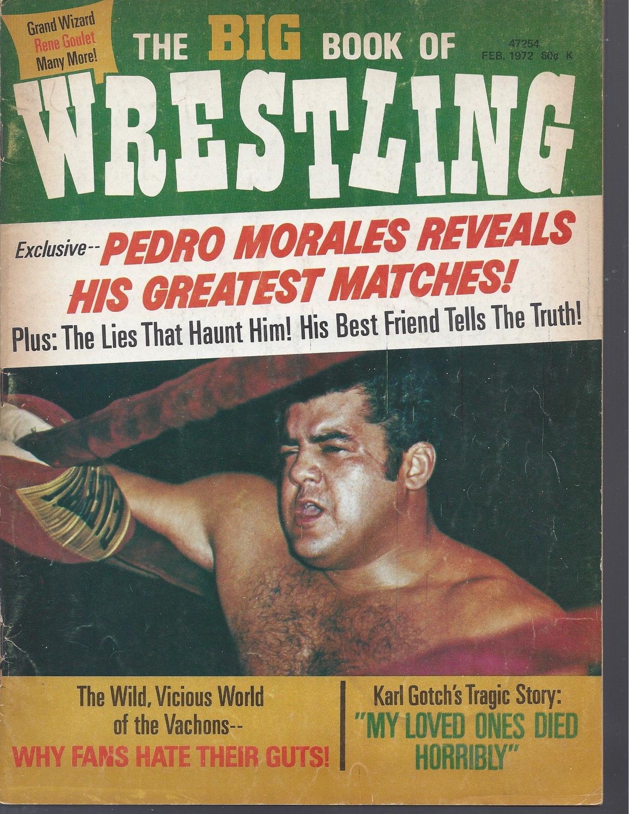 Big Book of Wrestling February 1972 Magazine PWcatalog