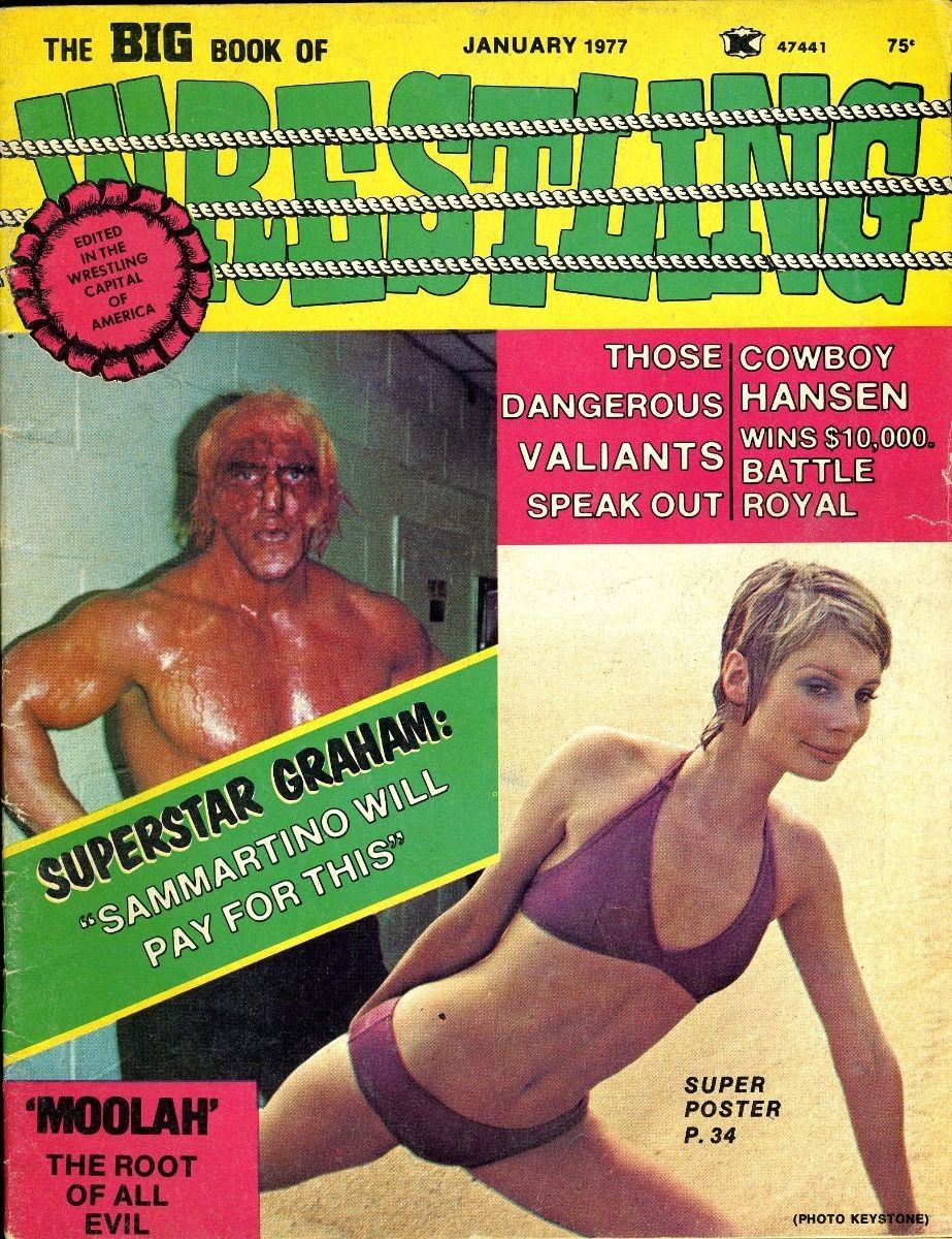 Big Book of Wrestling January 1977 Magazine PWcatalog