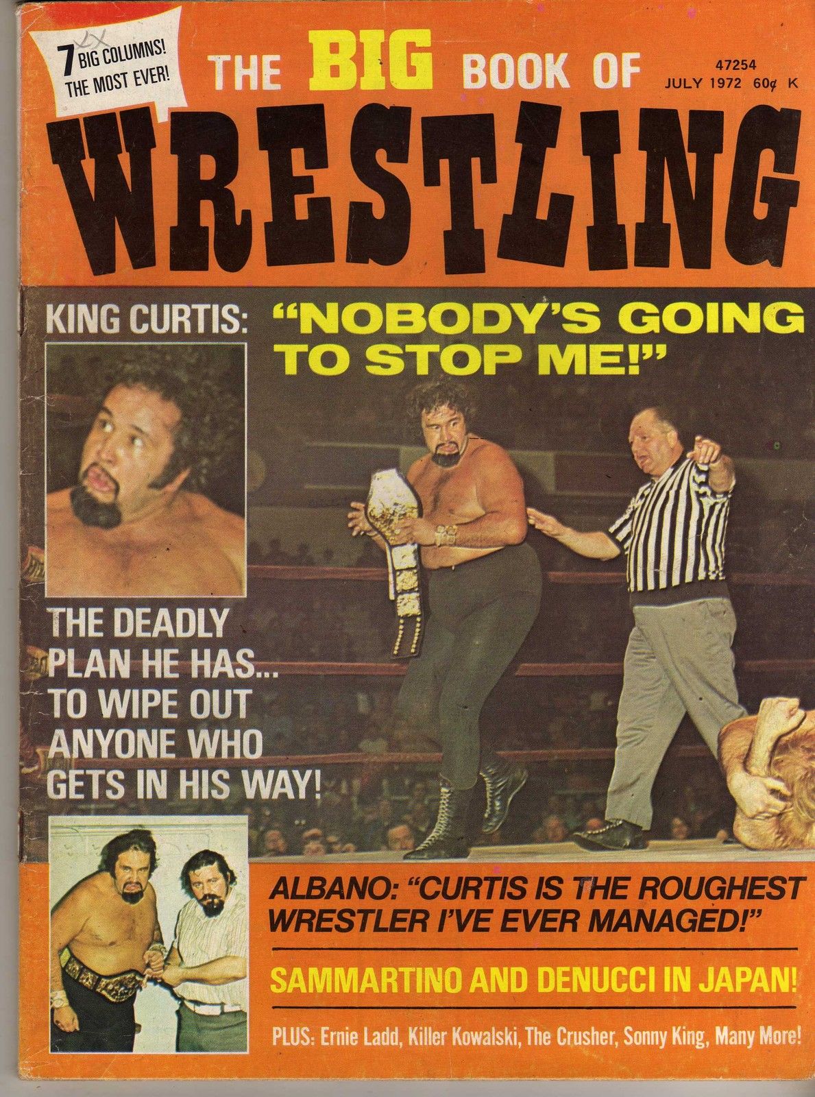 Big Book of Wrestling July 1972 Magazine PWcatalog