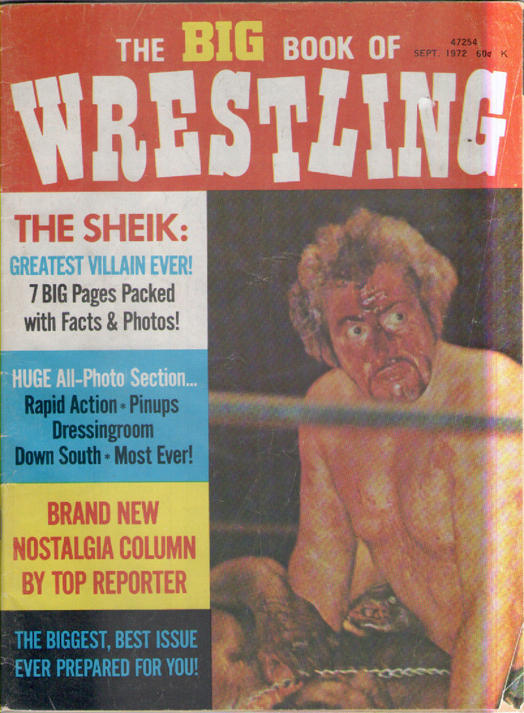 Big Book of Wrestling September 1972 Magazine PWcatalog