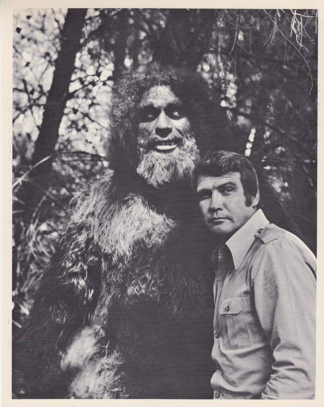 1976 ABC Network Andre The Giant as "Big Foot":6 Million Dollar Man Press 8x10 PW Catalog