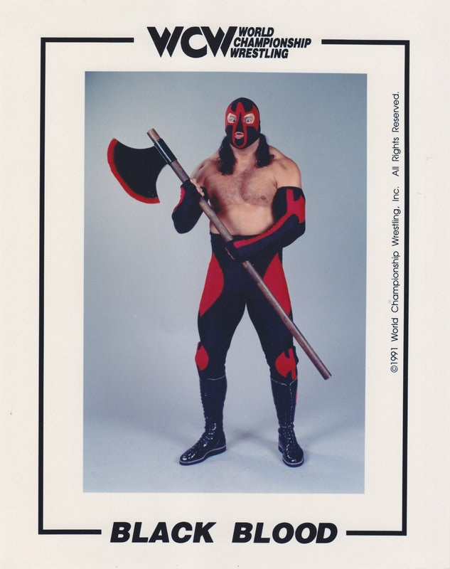 WCW Black Blood (Billy Jack Haynes) PW Catalog
