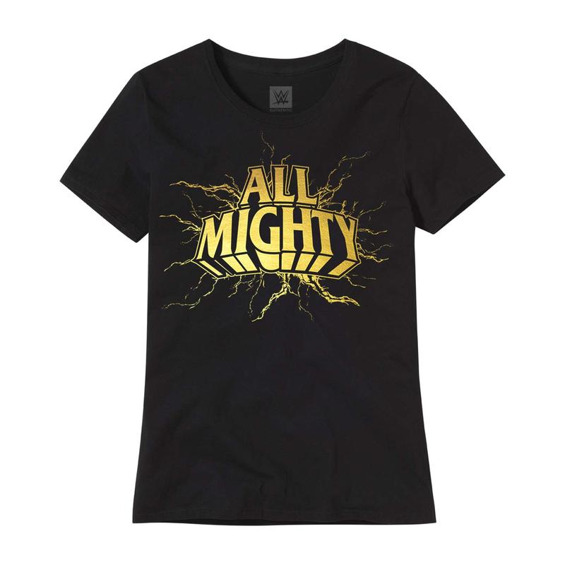 Bobby Lashley All Mighty Women's Authentic T-Shirt Pwcatalog