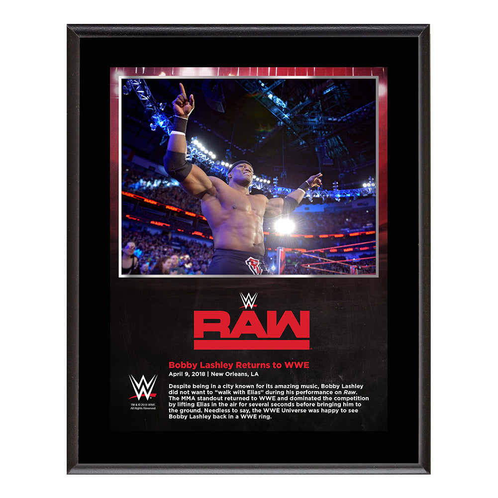 Bobby Lashley RAW New Orleans 10 x 13 Photo Plaque Pwcatalog
