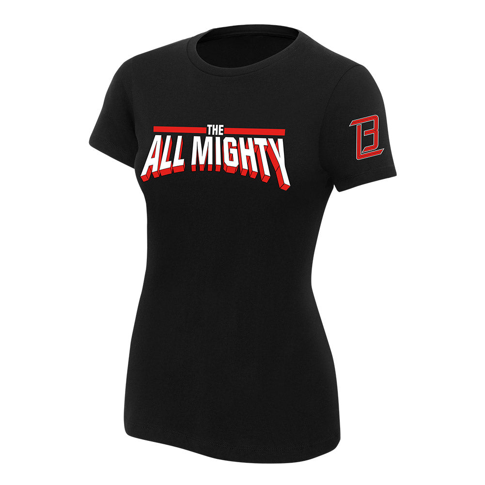 Bobby Lashley The All Mighty Women's Authentic T-Shirt Pwcatalog