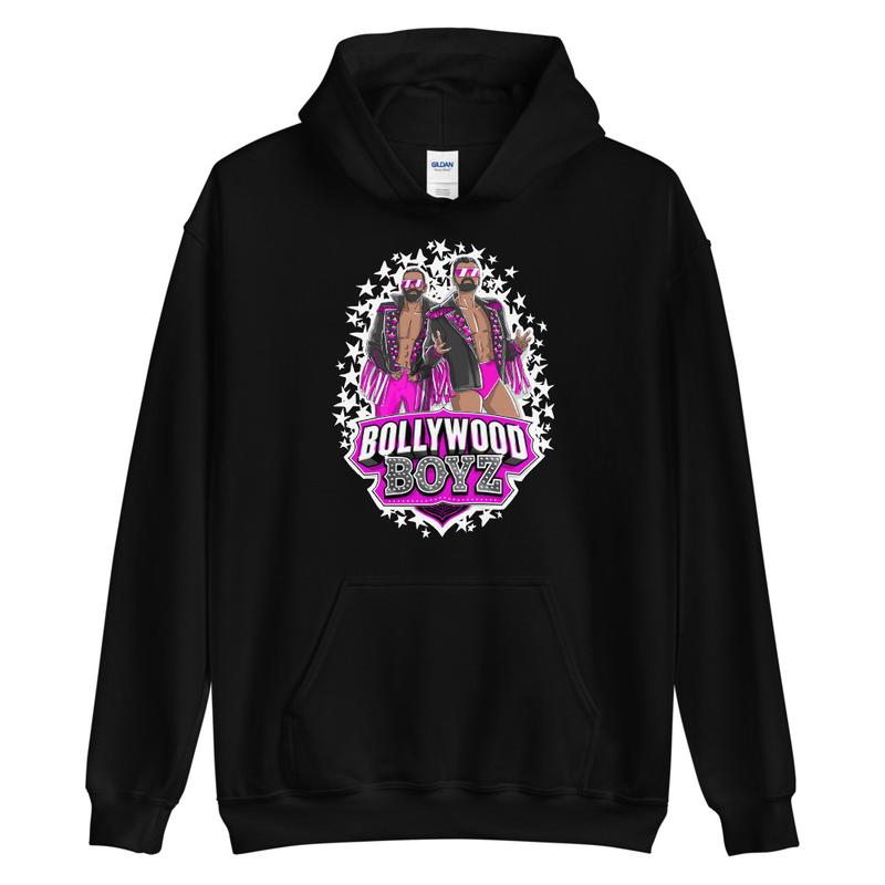 Bollywood Boyz Illustrated Pullover Hoodie Sweatshirt Pwcatalog