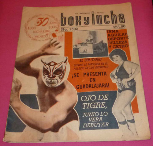 Box Y Lucha Volume 1592 Magazine PWcatalog