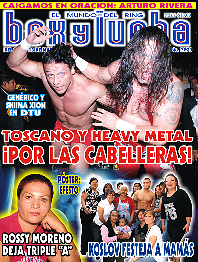 Box Y Lucha May 2008 Magazine PWcatalog