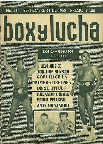 Box Y Lucha Volume 431 Magazine PWcatalog