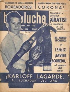 Box Y Lucha Volume 584 Magazine PWcatalog