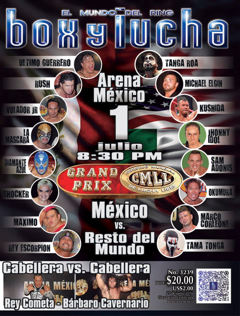 Box y Lucha 3239 Magazine PWcatalog