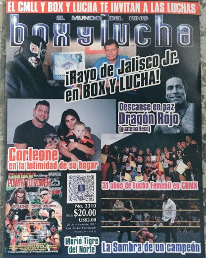 Box y Lucha 3310 Magazine PWcatalog