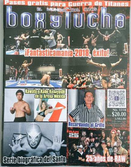 Box y Lucha 3318 Magazine PWcatalog