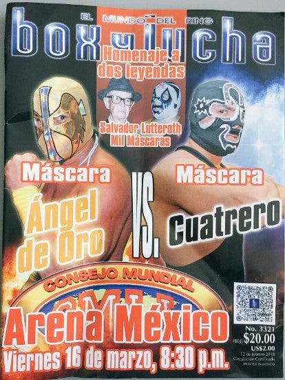 Box y Lucha 3321 Magazine PWcatalog