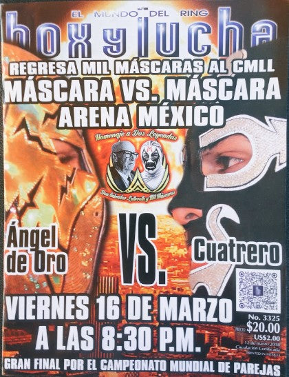 Box y Lucha 3325 Magazine PWcatalog