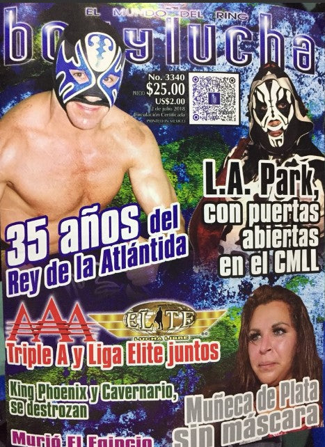 Box y Lucha 3340 Magazine PWcatalog