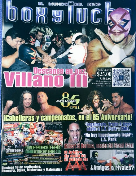 Box y Lucha 3348 Magazine PWcatalog