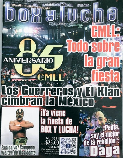 Box y Lucha 3351 Magazine PWcatalog