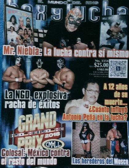 Box y Lucha 3354 Magazine PWcatalog