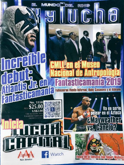 Box y Lucha 3358 Magazine PWcatalog