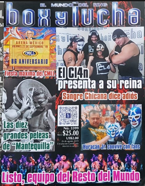 Box y Lucha 3399 Magazine PWcatalog