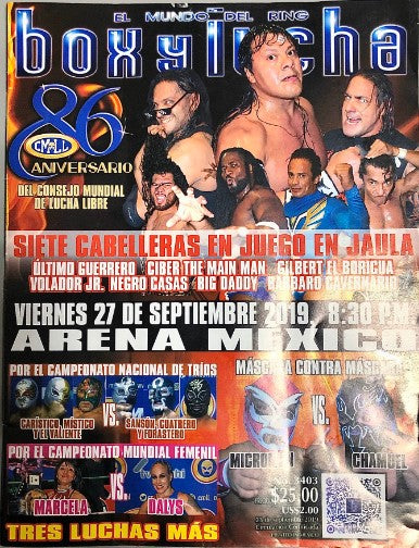 Box y Lucha 3403 Magazine PWcatalog