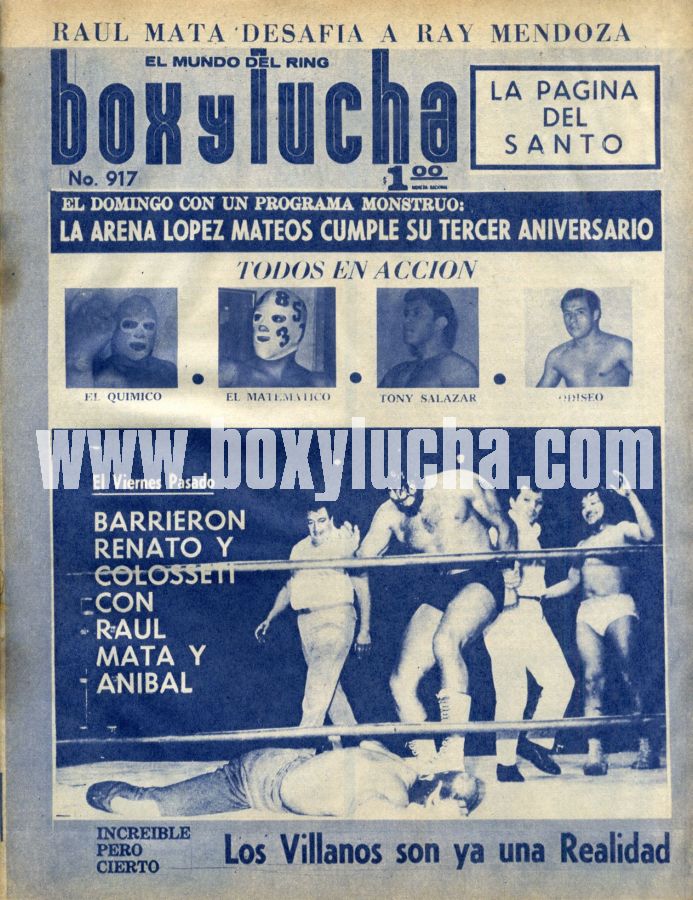 Box y Lucha 917 Magazine PWcatalog