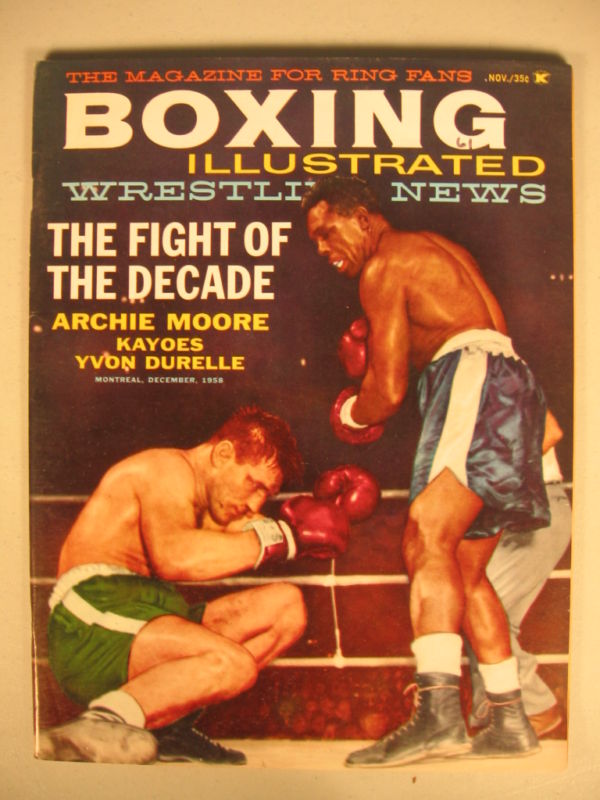 Boxing Illustrated & Wrestling News November 1958 Magazine PWcatalog