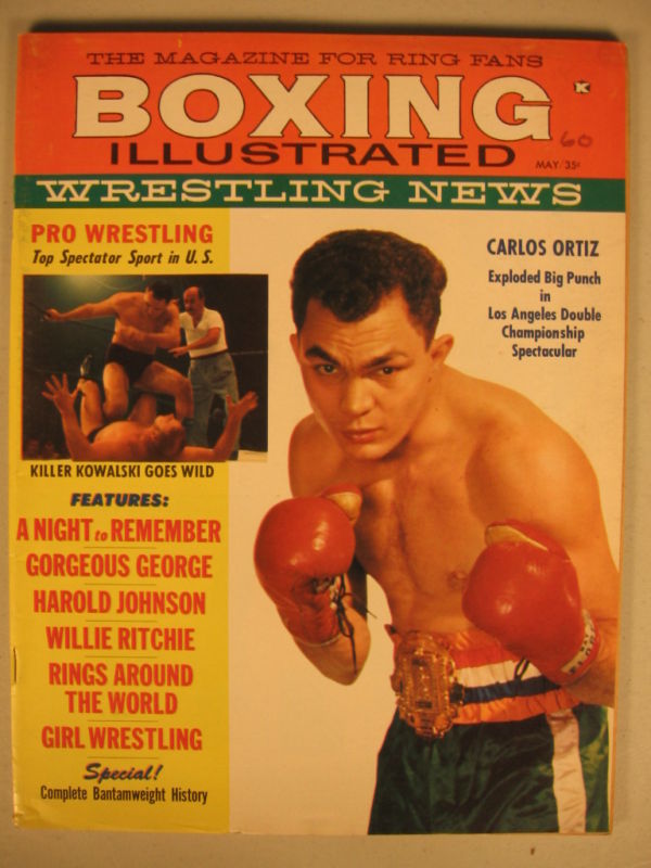 Boxing Illustrated & Wrestling News May 1960 Magazine PWcatalog