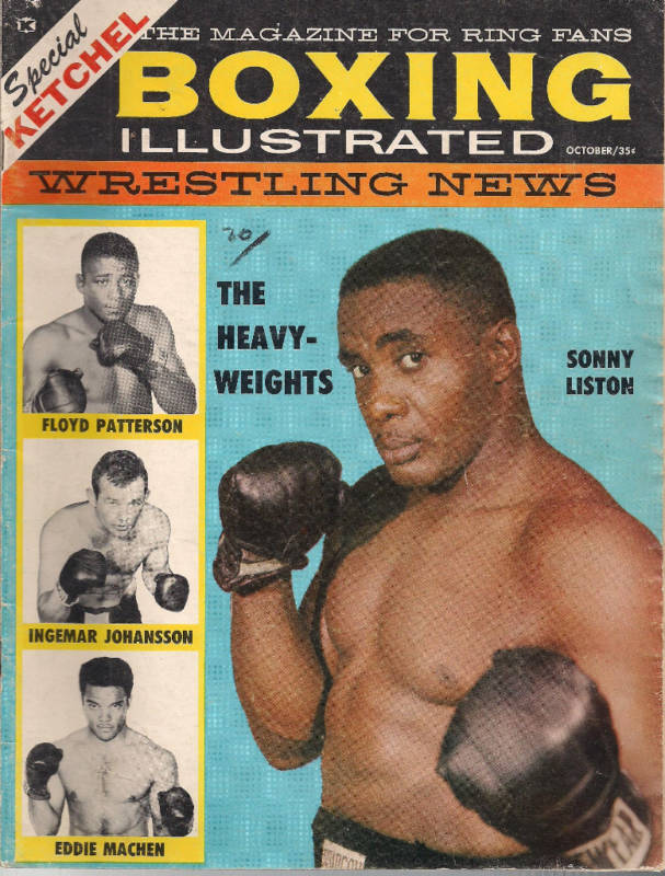 Boxing Illustrated & Wrestling News October 1960 Magazine PWcatalog
