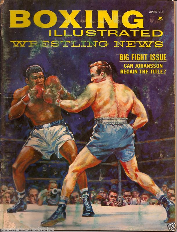 Boxing Illustrated & Wrestling News April 1961 Magazine PWcatalog