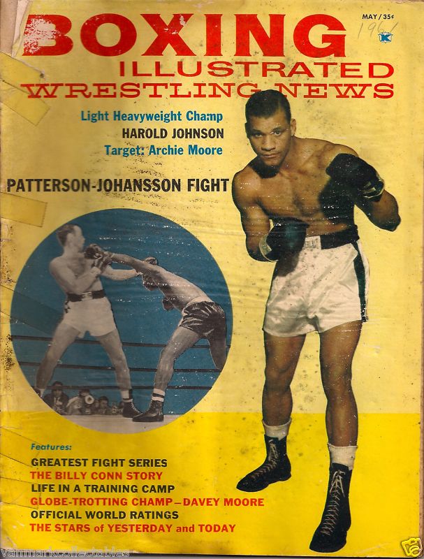 Boxing Illustrated & Wrestling News May 1961 Magazine PWcatalog