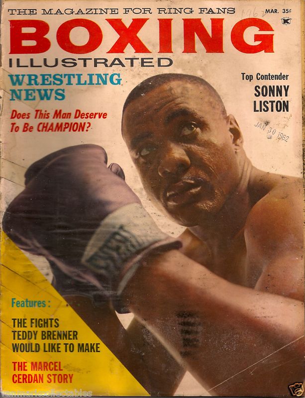 Boxing Illustrated & Wrestling News March 1962 Magazine PWcatalog