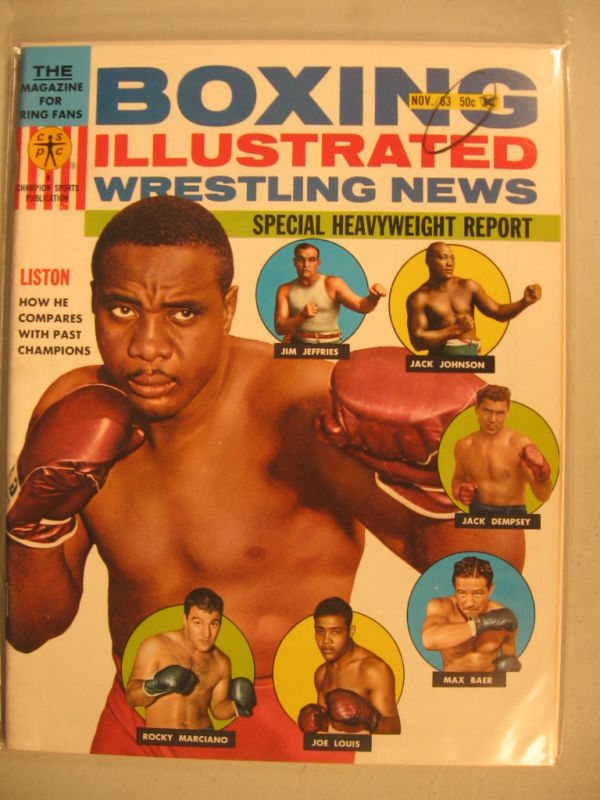 Boxing Illustrated & Wrestling News November 1963 Magazine PWcatalog