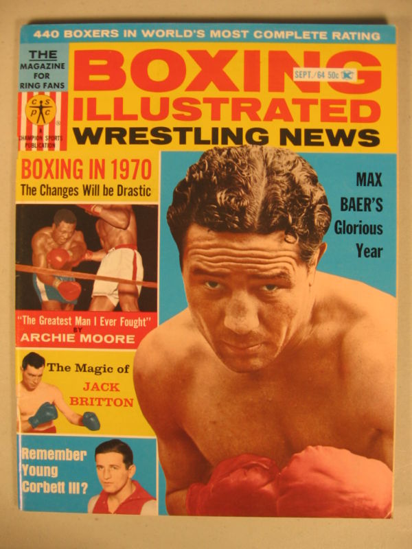 Boxing Illustrated & Wrestling News September 1964 Magazine PWcatalog