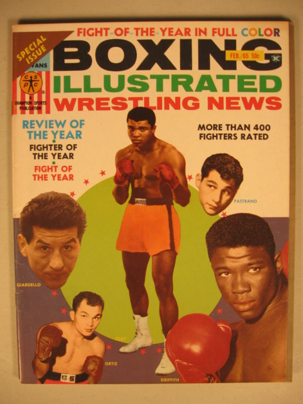 Boxing Illustrated & Wrestling News February 1965 Magazine PWcatalog