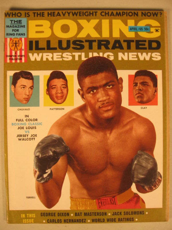 Boxing Illustrated & Wrestling News April 1965 Magazine PWcatalog