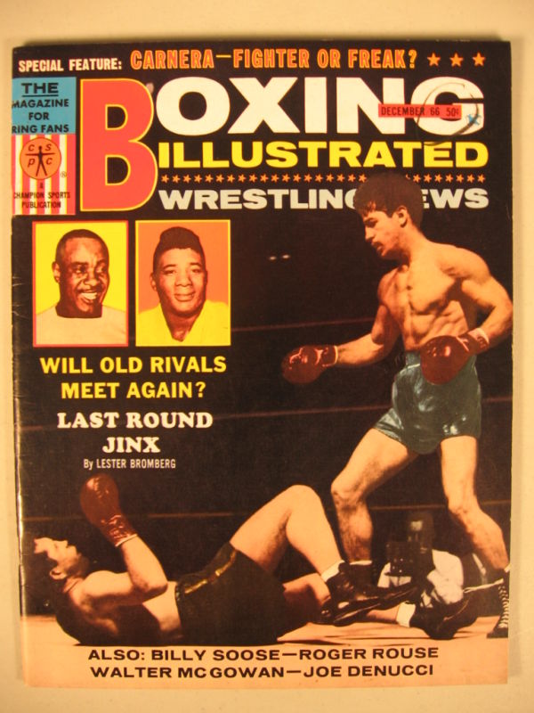 Boxing Illustrated & Wrestling News December 1966 Magazine PWcatalog