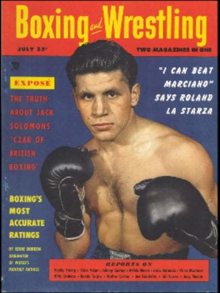 Boxing & Wrestling July 1953 Magazine PWcatalog