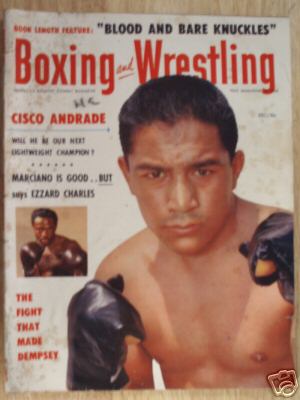 Boxing & Wrestling December 1954 Magazine PWcatalog