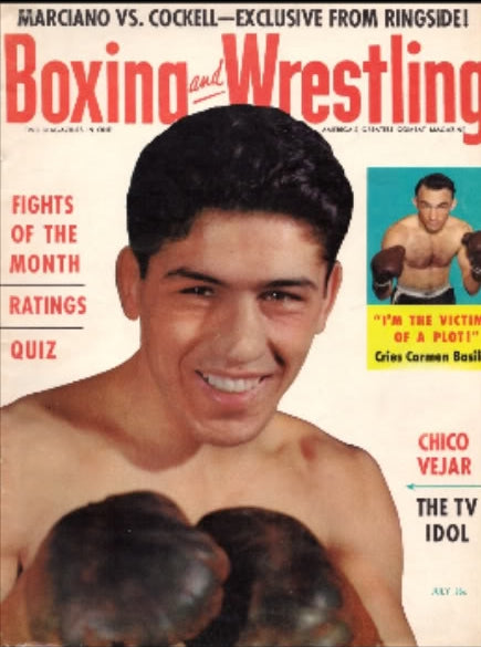 Boxing & Wrestling July 1955 Magazine PWcatalog