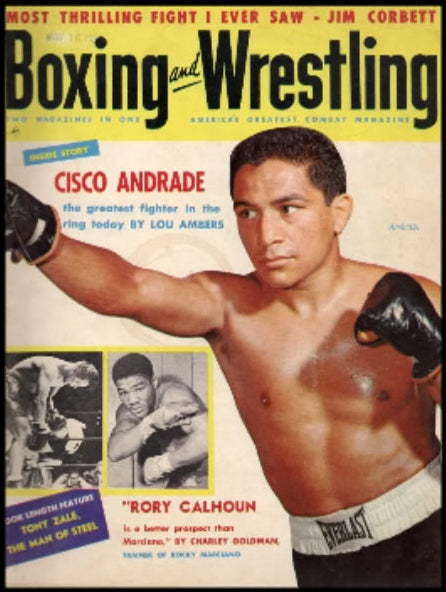Boxing & Wrestling June 1956 Magazine PWcatalog