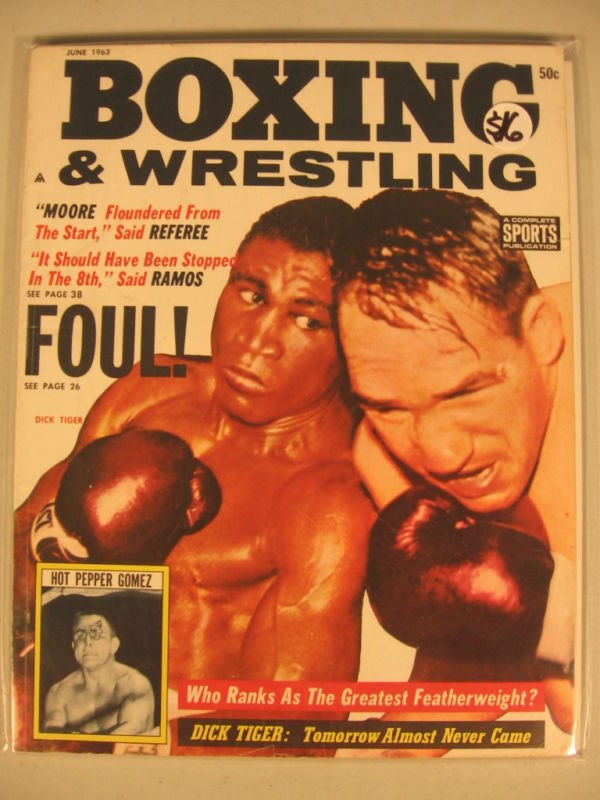 Boxing & Wrestling June 1963 Magazine PWcatalog