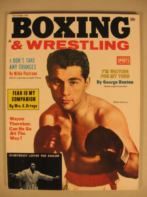Boxing & Wrestling November 1963 Magazine PWcatalog