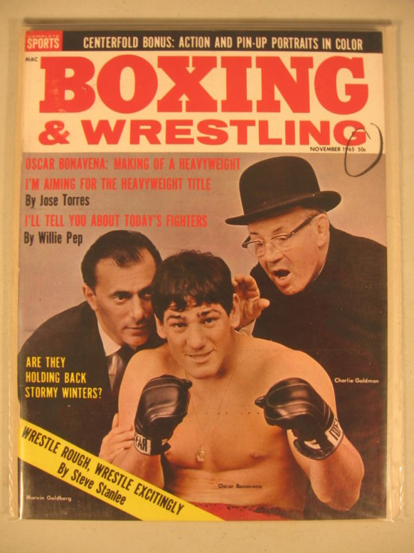 Boxing & Wrestling November 1965 Magazine PWcatalog
