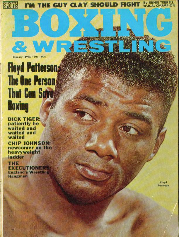 Boxing & Wrestling January 1966 Magazine PWcatalog