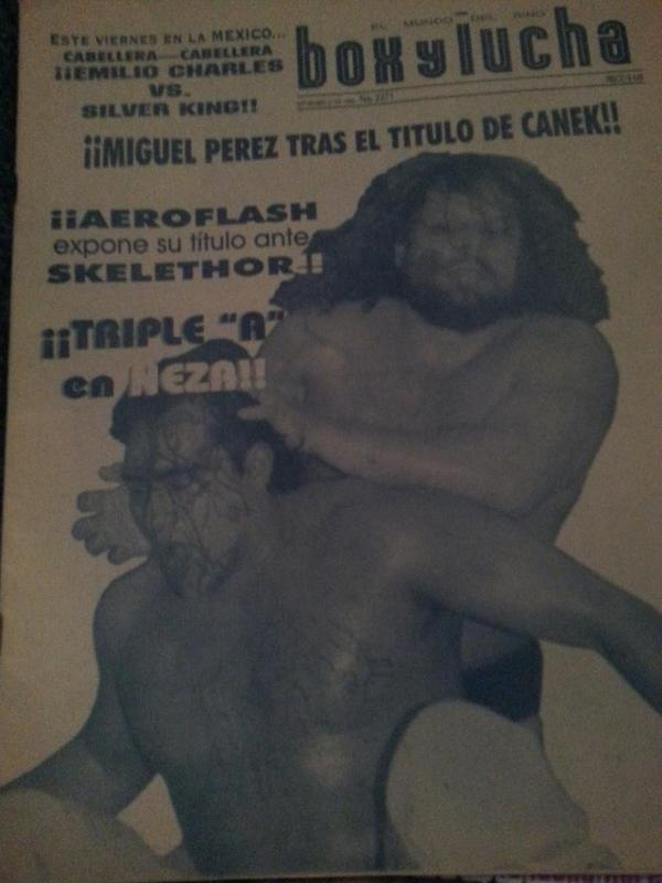 Box Y Lucha Volume 2271 Magazine PWcatalog